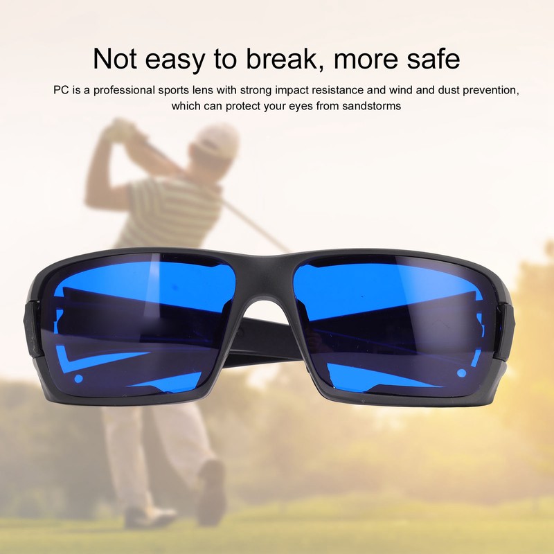 Golf Ball Finding Glasses PC HD UV Protection and Wind