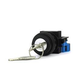 IDEC HW1K-21B10 Key Operated Selector Switch HW Series 60°-2 Notch φ22