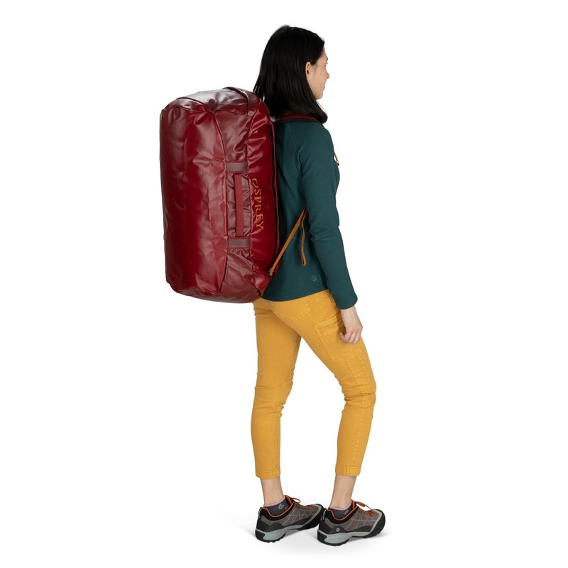 Osprey Transporter 65L Travel Duffel Bag, Tan Concrete