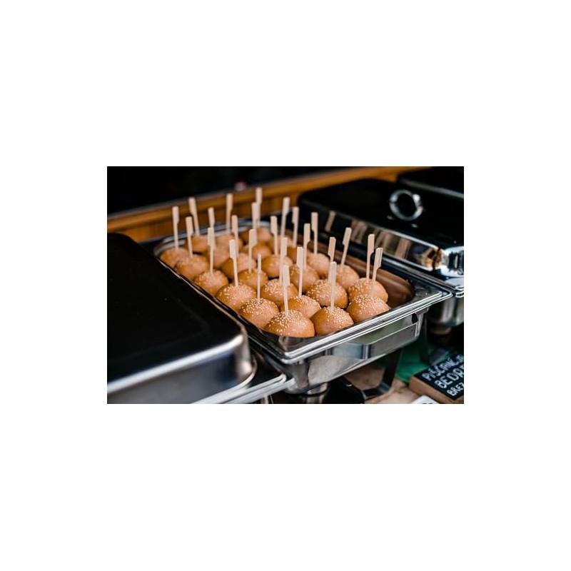 Gastro Line 1000007380 Wooden Skewers, Bamboo
