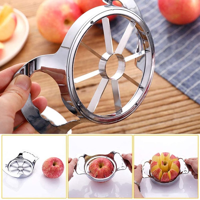 ANSIEDIO Apple Slicer Corer, 8-Slice Apple Slicer Corer, Cutter, Divider,