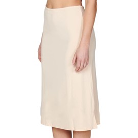BestSale247 Women's Underskirt - Short Approx. 50 cm or Long Approx. 70 cm - Underskirt Elegant Invisible Underskirt, Beige Long