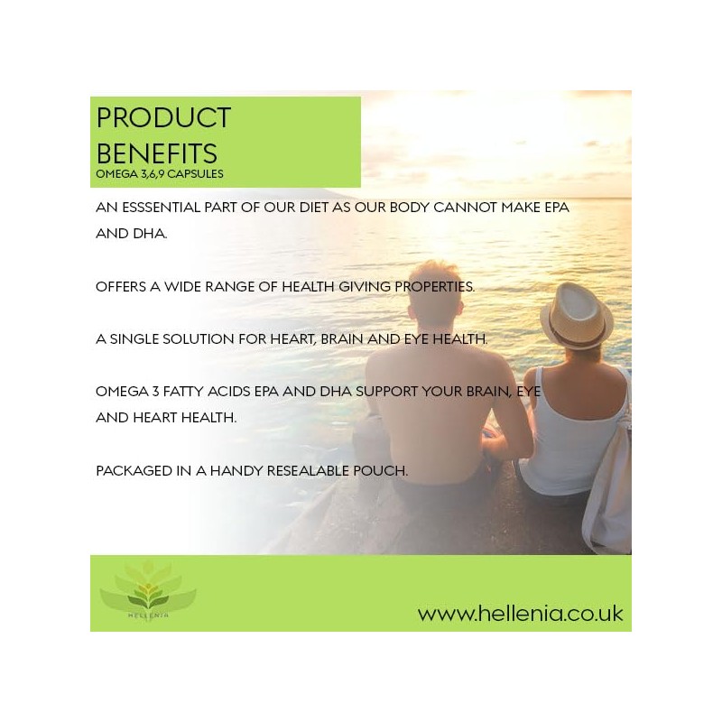 Omega 3,6 & 9 Complex | 1000mg - 90 Softgel