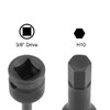 TOP-VIGOR Impact Hex Bit Socket, 3/8" Drive x H10 (10mm)