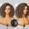 LUVME HAIR 100% Human Hair Wigs Curly Deep Wave Glueless
