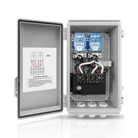 30 Amp RV Transfer Switch, 120 VAC Automatic Transfer Switch for RV Speedboats, Automatic Transfer Relay Switch