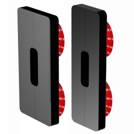 Mars Outpost 2 Pack No-Drill Mount Compatible with Aosu, Arlo, Blink, Eufy, Nest, Netamo, Reolink, Tapo, Wyze Video Doorbell Wired Battery Doorbell Plus Wireless Security Camera Adhesive Plate