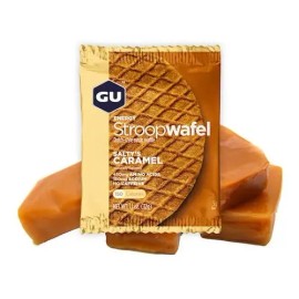 Barra Running Gu Energy Stroop Wafel Saltys Caramel Caja 16 Color Multicolor