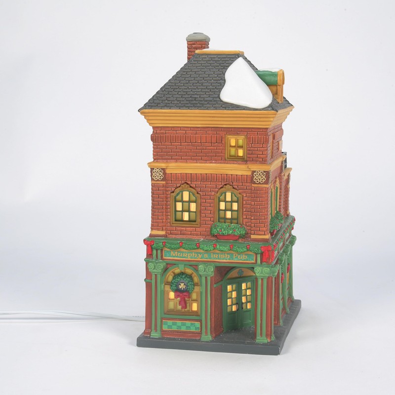 Department 56 Christmas in the City Village Murphy's Irish Pub