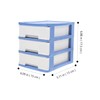 DOITOOL Desktop Drawer Organizer for Files and Sundries Multi Classified