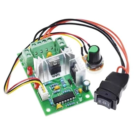 2PCS DC Motor Speed PWM Controller 10V 12V 24V 30V Reversing Switch 120W