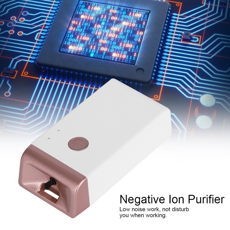 Portable Neck Hanging Negative Ion Air Purifier Formaldehyde PM2.5 Removal