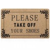 Outdoor Welcome Mat for Funny Outside Home Entry Mats Please