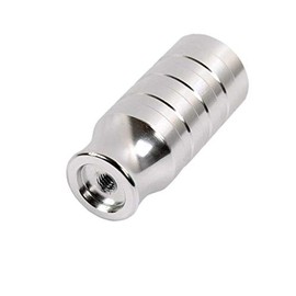 Chaslean Bicycle Lamp Holder Hub Parts Light Adapter Derailleur Guard Hub Light Holder Aluminum Alloy Lightweight Easy Installation Durable (Silver)