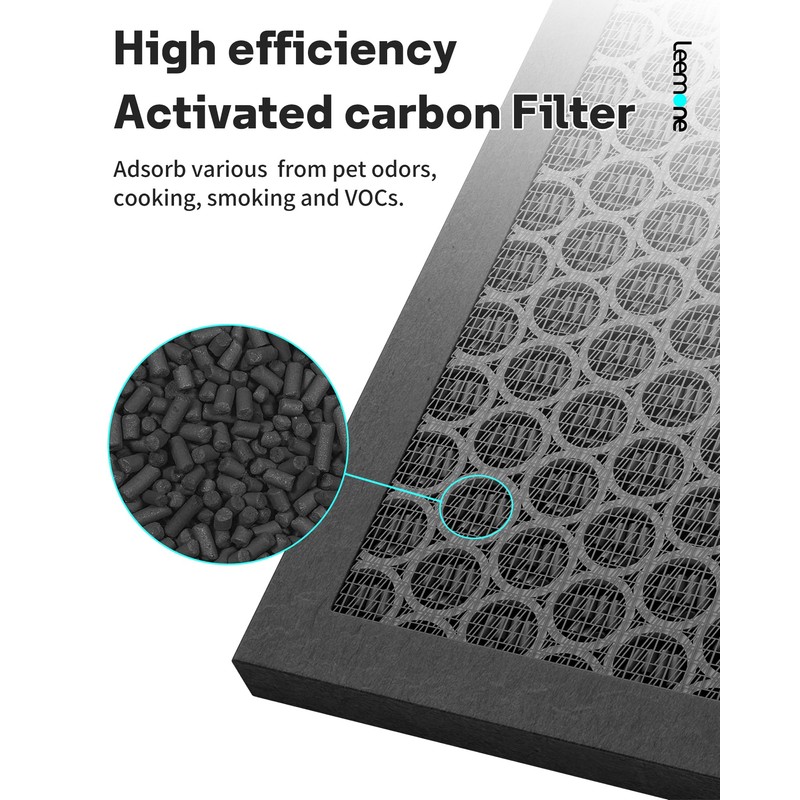 Leemone 5510 5520 Replacement Filter Q Compatible with Winix 5510