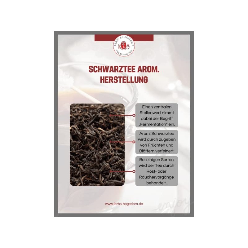 Lerbs & Hagedorn, Black Tea Earl Grey Blue Star |