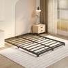 Lutown-Teen 5 Inch Queen Bed Frame with Rounded Corner Legs,