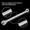 DURATECH Long Pattern Combination Wrench Set, SAE, 5-Piece, 1" to