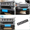 PIUGILH Front Bumper Lower Grille Cover Compatible with Hummer H2