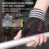 Weight Lifting Workout Gloves Women Men Crossfit with Wrist Wraps