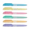 Pilot Frixion Highlighter Pens (Set of 6), Soft pastel assorted