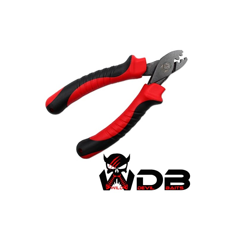 Angel-Berger Wild Devil Baits Clamp Sleeve Pliers Crimp Plier Crimping