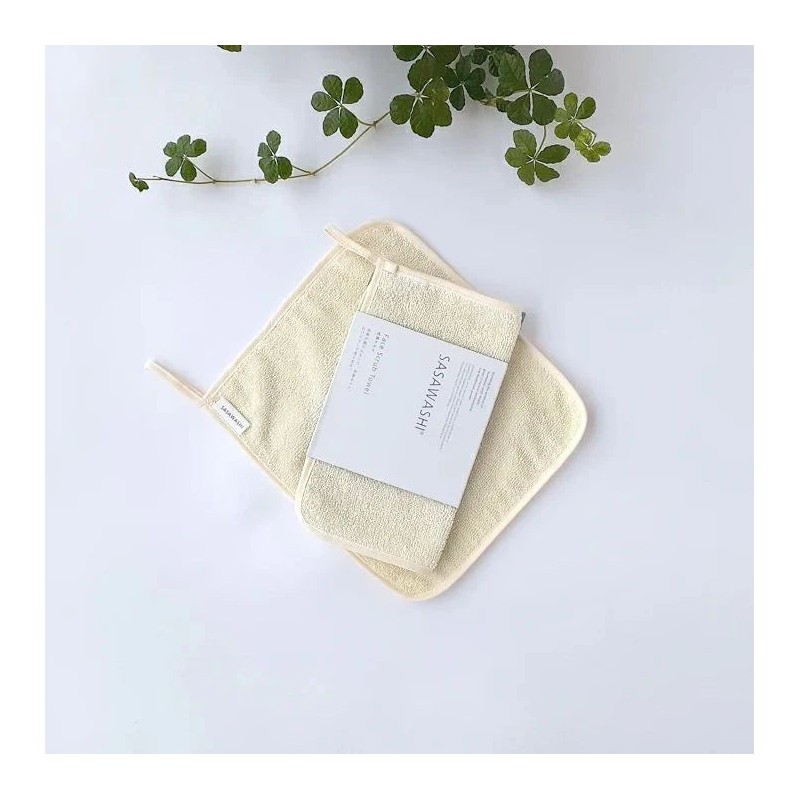Sasawashi Face Scrub Towel