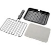 Wahei Freiz YR-4136 Yakitsudzumi Grilling Mesh, Cross-Grilling, Ceramic Mesh, Ultra-Red