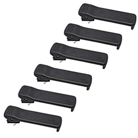 ABSTDEAL Belt Clip for Motorola CP200 CP200D CP200XLS CP040 CP140 CP150 GP3688 EP450 PMNN4251 NNTN4497 NNTN4970 NNTN4851 (6 PCS)
