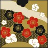 Hamamonyo Kofu (Furoshiki, 19.7 inches (50 cm), Plum Nishiki