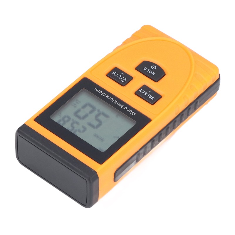 Inductive Wood Moisture Meter High Accuracy LCD Display Lumber Moisture