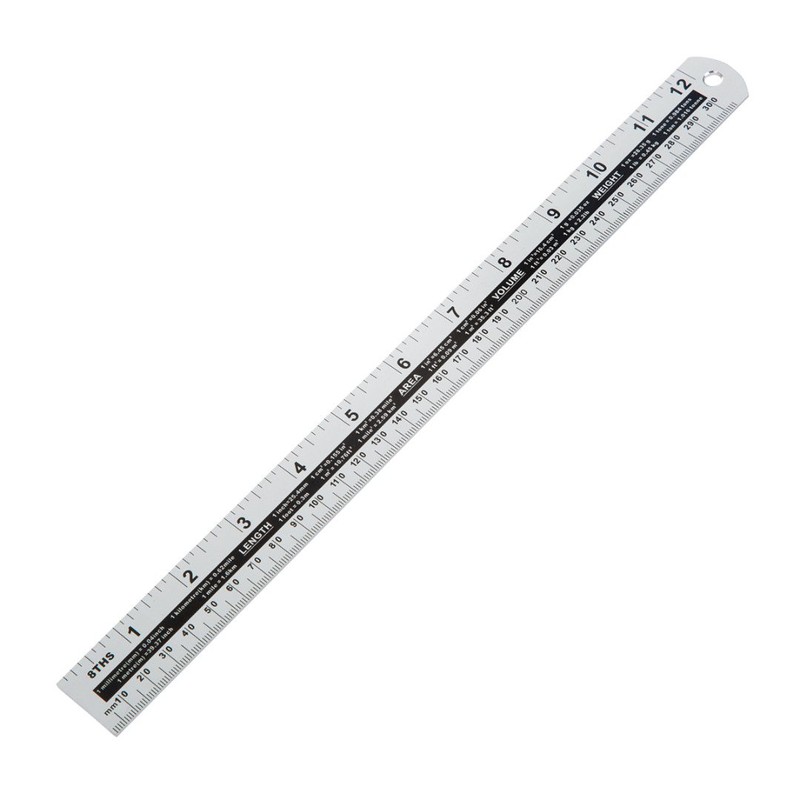 Blue Spot Tools 33932 12 Inch Xtra Range Aluminium Ruler