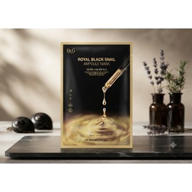 Dr.G Royal Black Snail Ampoule Mask 1 piece / 닥터지 로얄 블랙 스네일 앰플 마스크 1매 1개