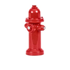 Figures Toy Company Red Fire Hydrant for WWE & AEW Wrestling Action Figures