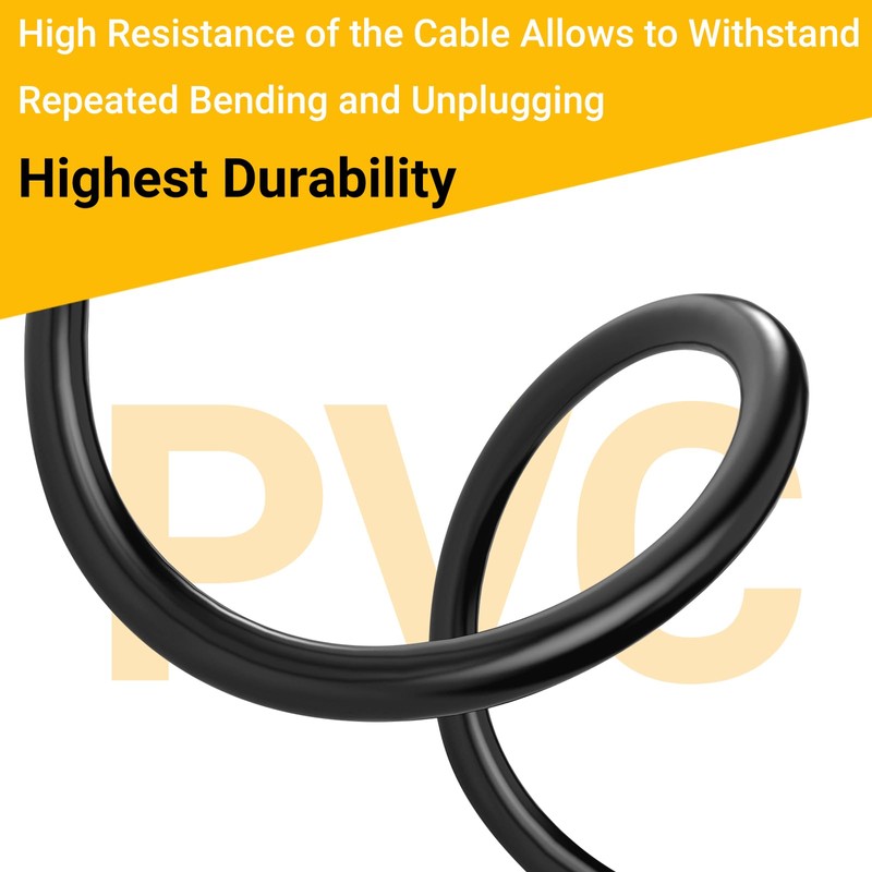 CENSHI 10FT 14AWG DC Power Extension Cable 5.5x2.5mm Male to