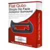 Qubo stereo radio Facia Fascia adapter panel plate trim CD