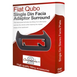Qubo stereo radio Facia Fascia adapter panel plate trim CD surround