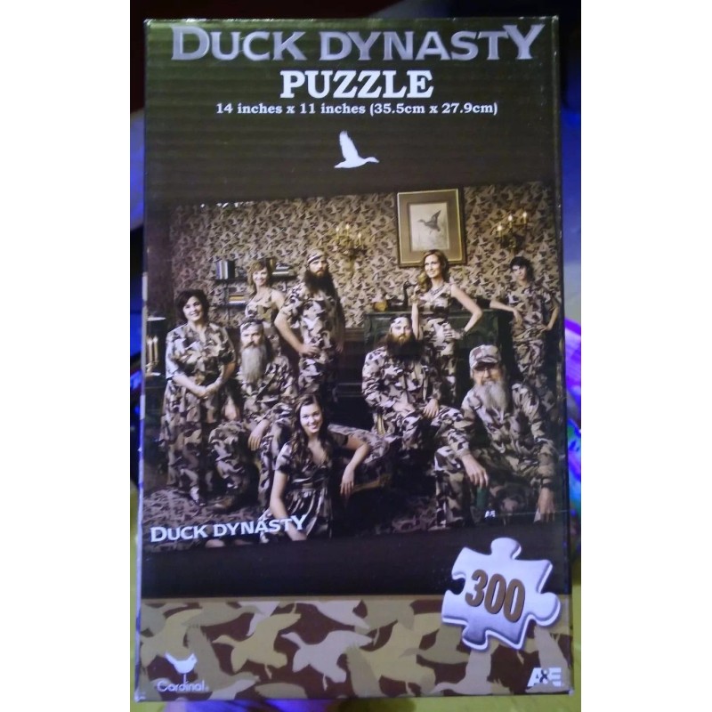 Cardinal Industries DUCK DYNASTY PUZZLE / ROBERTSON FAMILY PORTRAIT