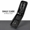 6-Piece Nail Clipper Set – Stainless Steel Manicure & Pedicure