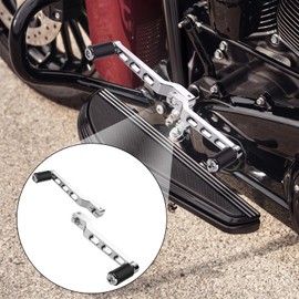 HEYOMOTOR Motorcycle Heel Toe Shift Lever Brake Pedals, Shift Peg for Harley Davidson Softail Touring Road Glide Street Glide Levers Road King Glide Trikes Shifter Levers