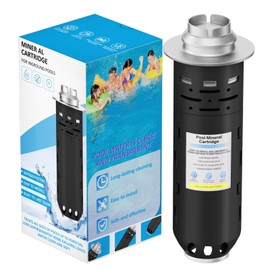 DWALE Replacement for Nature2 Duoclear 25 35 Mineral Cartridge,W28001 W28002 with Zodiac DuoClear Fusion, Fusion Soft,Vision Pro System Aboveground Ingroud Pool Vessels,for up to 35,000 Gallons Pool