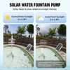 ECO-WORTHY Solar Water Fountain Pump Kit 216 GPH Flow 13W