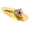 Guitar Input Jack Boat Style 6.35mm Metal Electric Guitar Input