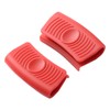 2Pcs Silicone Assist Handle Holder Grip, Heat Resistant Cast Iron