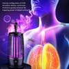 Electric Fly Killing Light PP USB Rechargeable Silent Fly Trap
