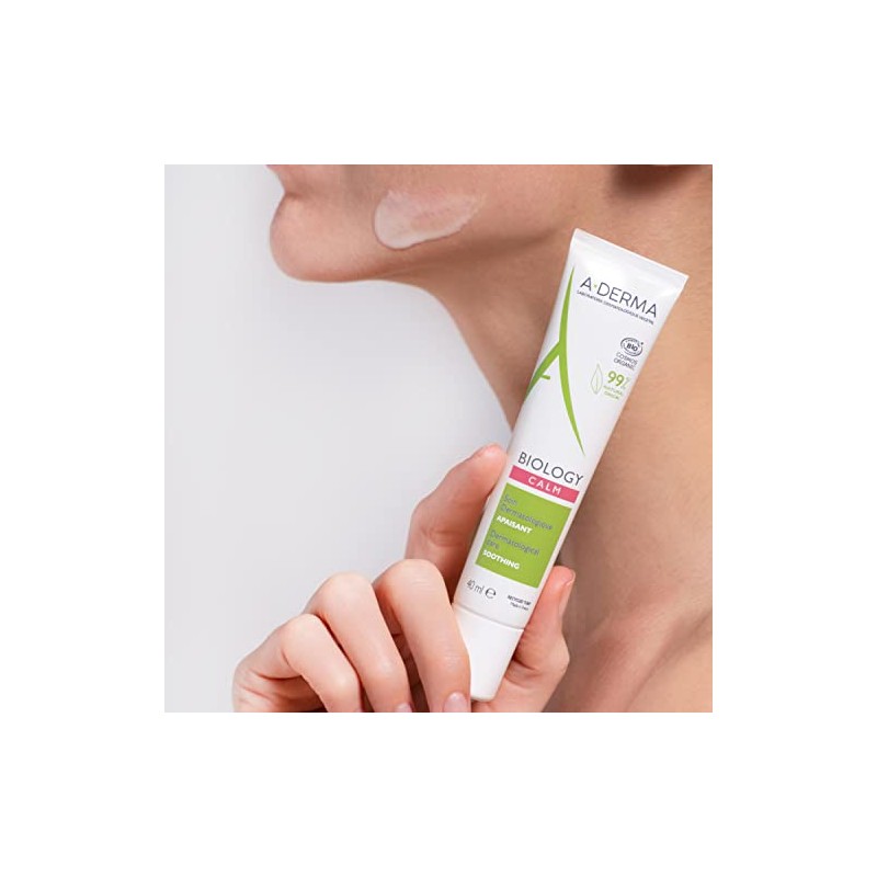 A-Derma Biology Calm, Crema Hidratante Ligera Piel Seca 40ml