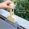 Window Track Cleaner Tool, 2Pcs 4-in-1 Groove Cleaning Brush (with