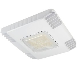 OSTEK 150W LED Canopy Light, 21,000 Lumens Commercial Grade Gas Station Light, 5700K Daylight Surface Mount LED Canopy Fixture, IP65 Waterproof, UL DLC Certified for Parking Garage & Carport