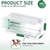 Window Bird Feeder for Outdoors with Large Feeding Trays, Clear