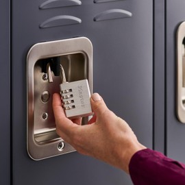 Master Lock 643D Set Your Own Combination Padlock, 1 Pack, Silver